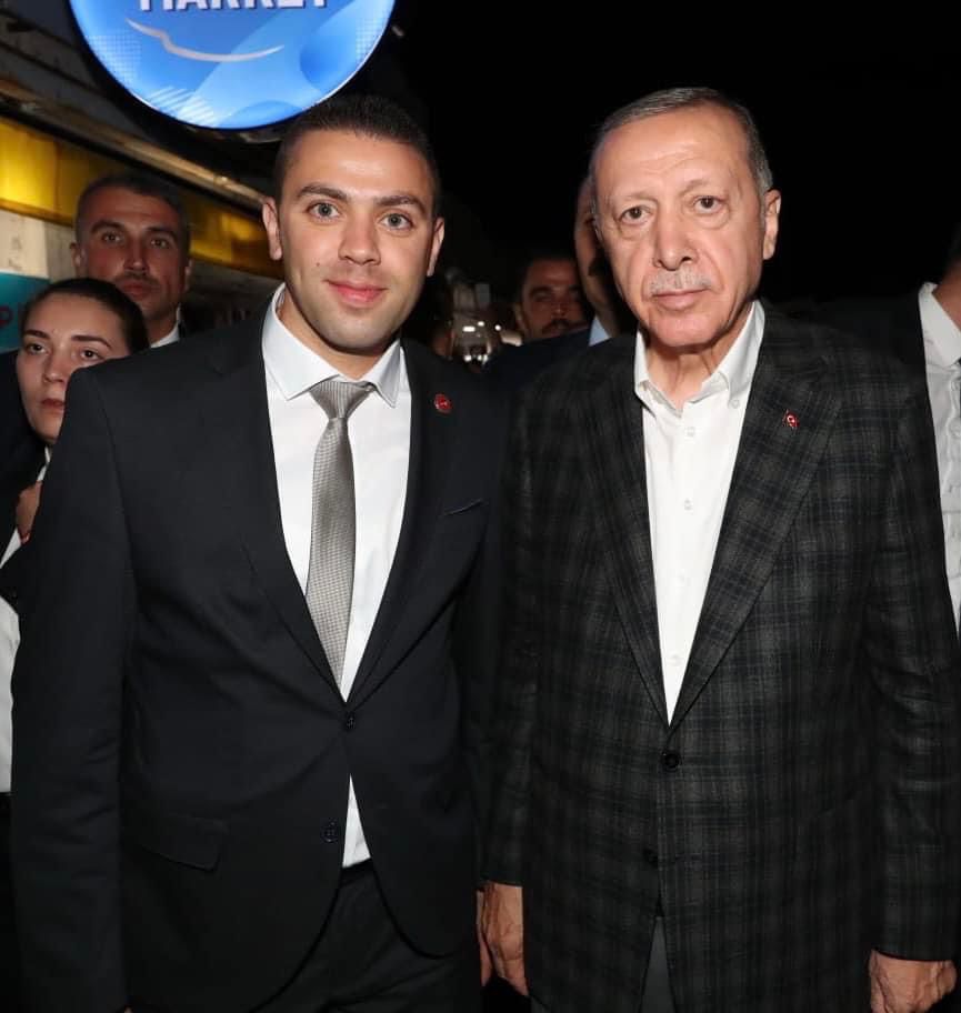 Erdoğan, Aksaray Girişimci Muhtarlar Derneği Başkanı ile Nevşehir'de Görüştü