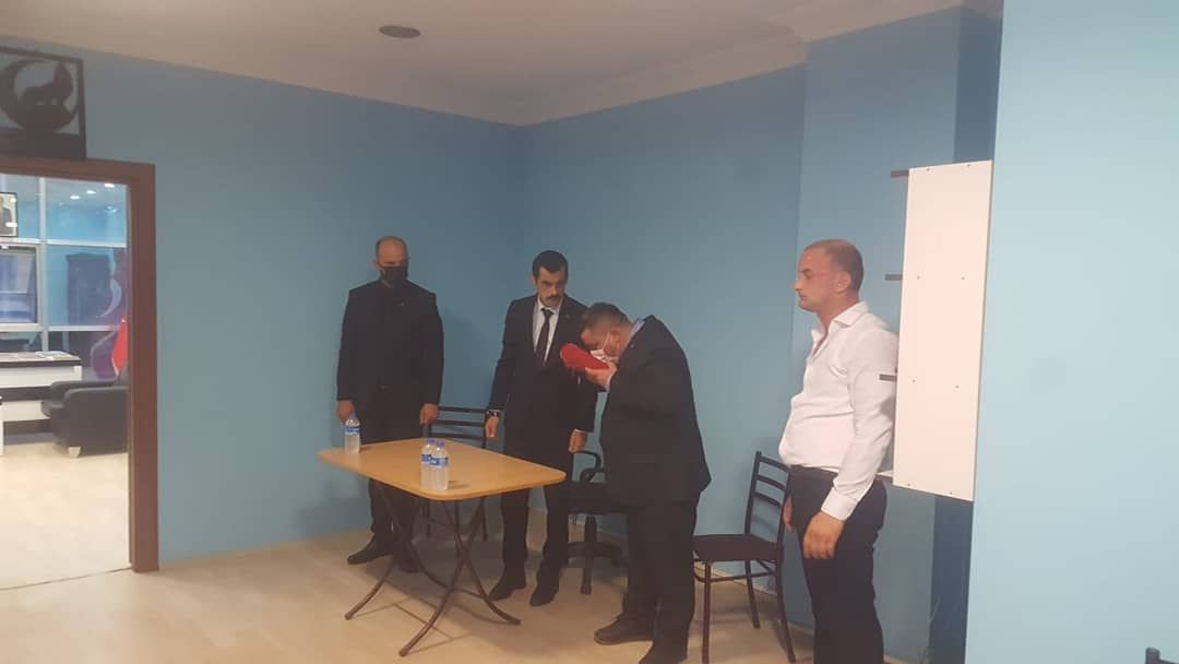 Erenler Ülkü Ocakları'nda Başkan değişimi