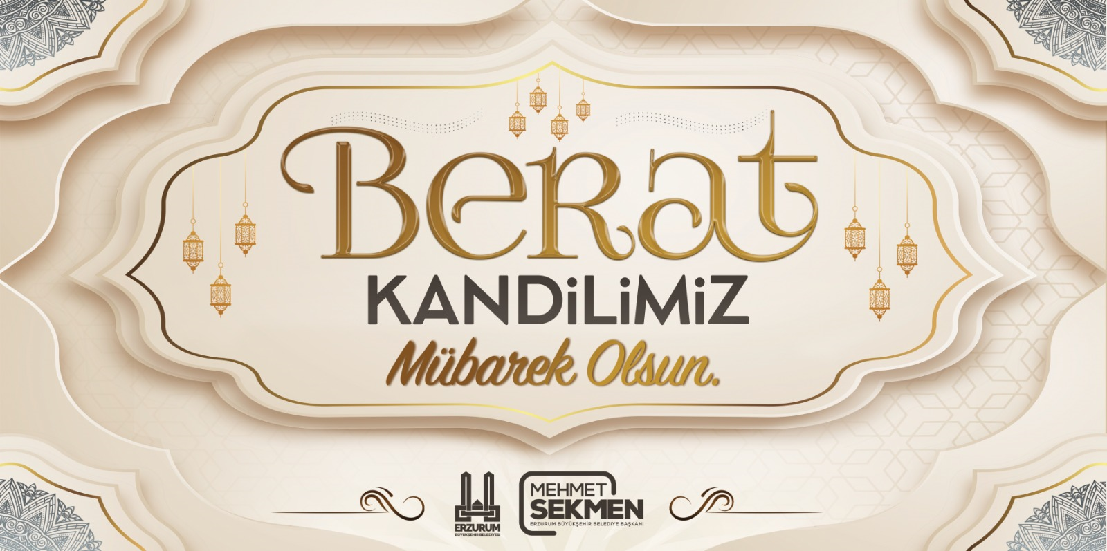 Erzurum Büyükşehir Belediye Başkanı Kandil Mesajı Paylaştı