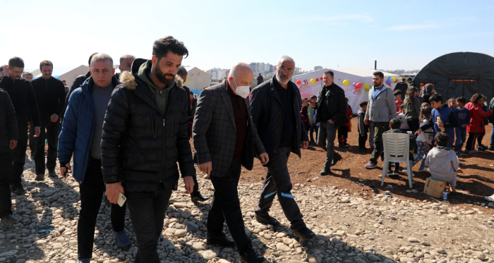 ERZURUM BÜYÜKŞEHİR BELEDİYESİ ADIYAMAN’IN ALTYAPISINI ONARIYOR