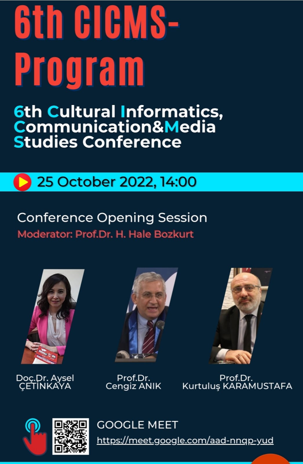 EÜ iş birliğinde düzenlenen “6. Kültürel Bilişim, İletişim ve Medya Çalışmalar Konferansı” yarın başlıyor