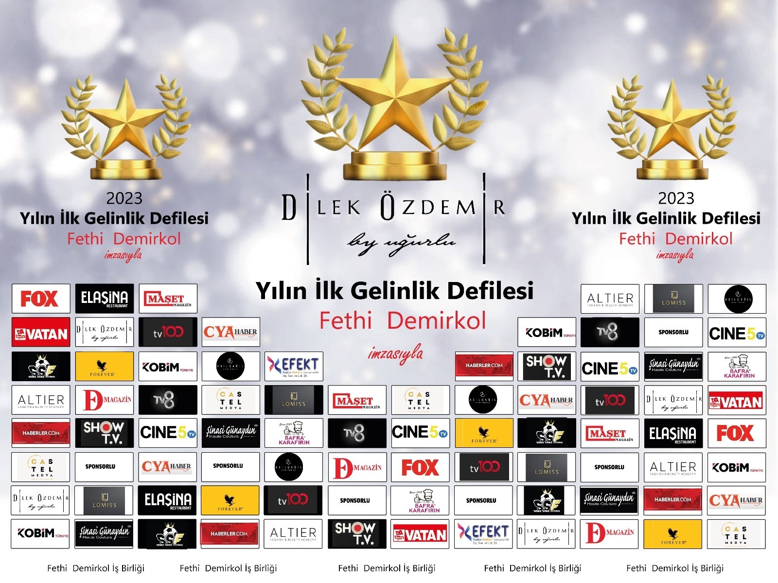 Fethi DEMİRKOL Yeni Yılın ilk Gelinlik Defilesini Yapıyor