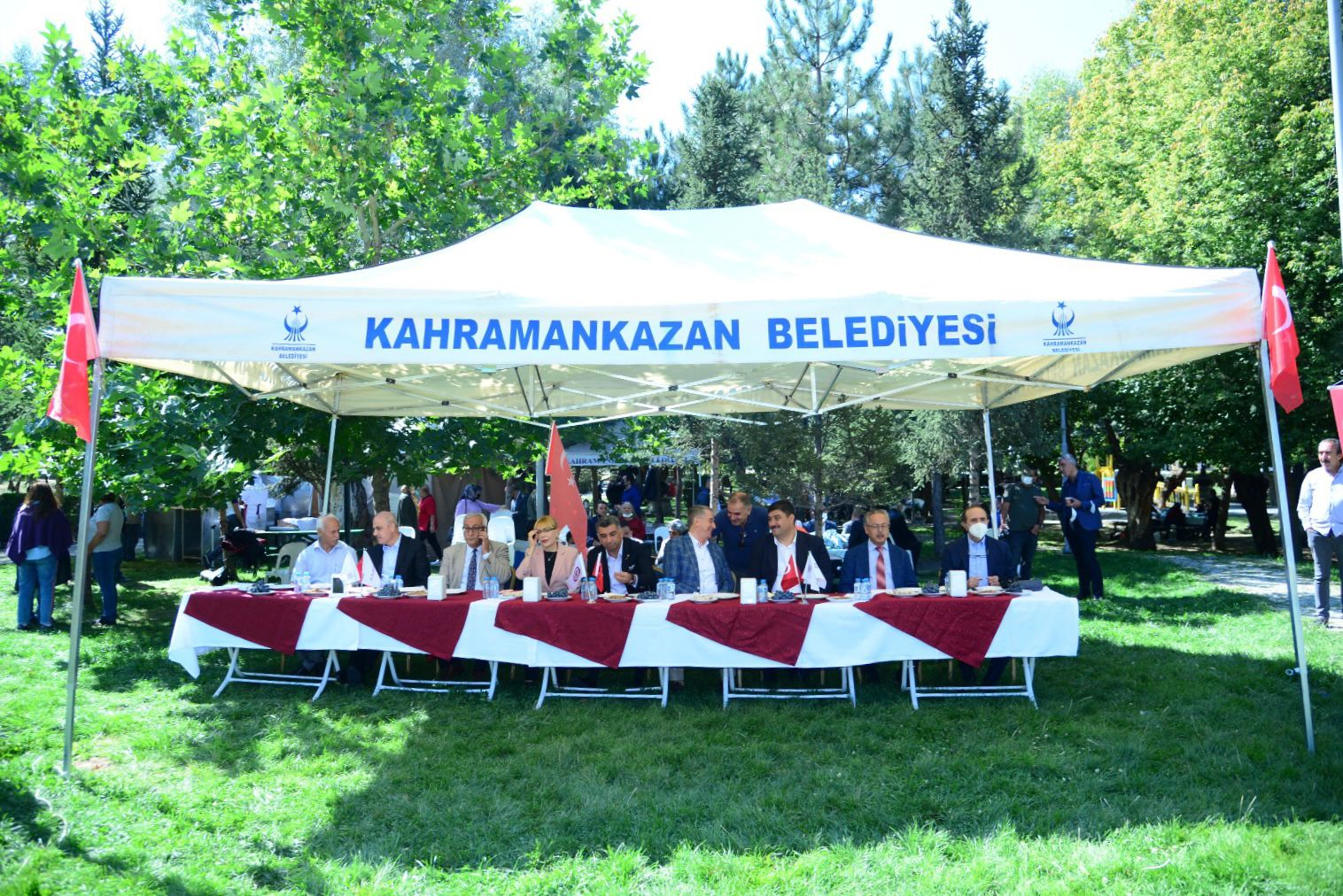 Gakkoşlardan Kahramankazan’da peynirli ekmek festivali