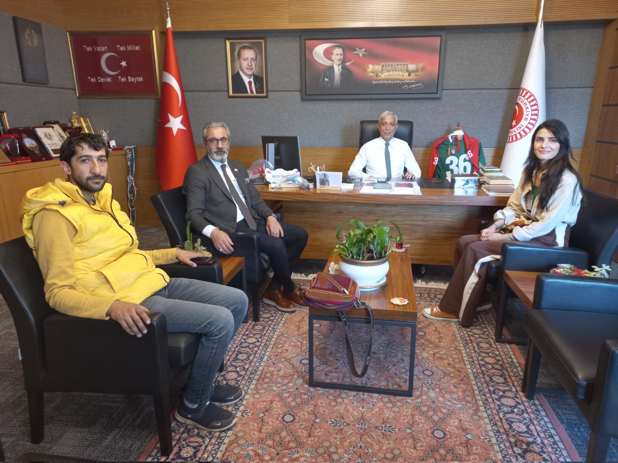 Gazetecilerden Prof. Dr. Yunus Kılıç’a Ziyaret