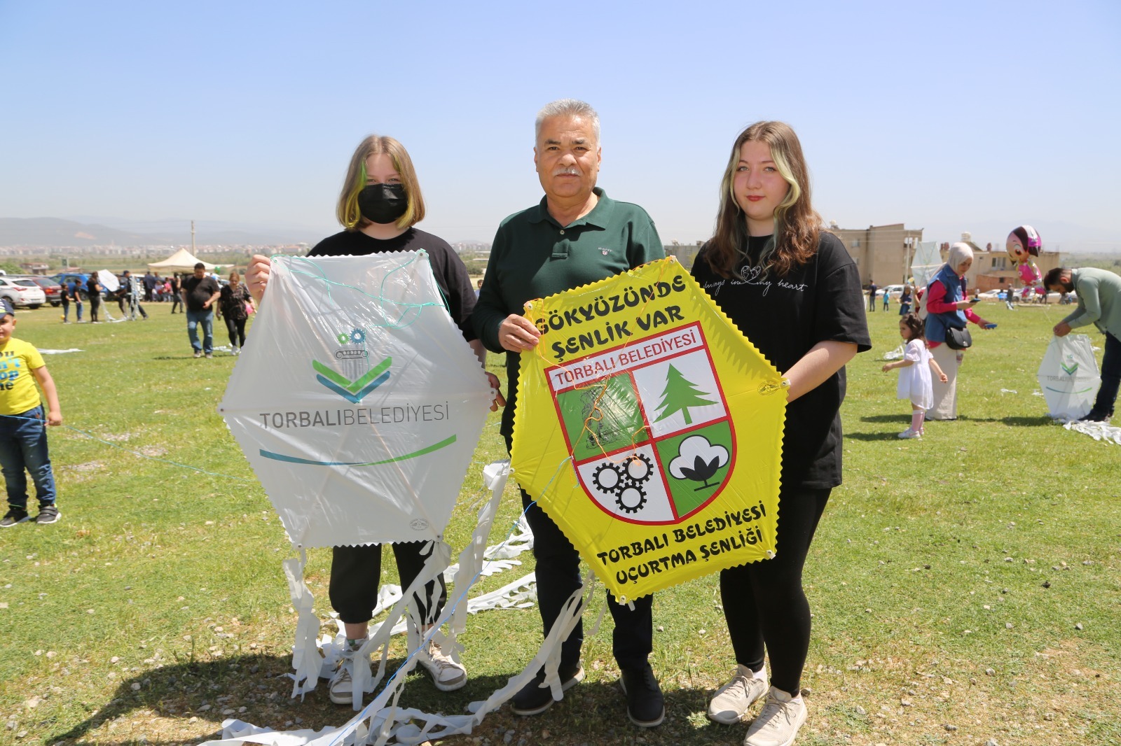 Gökyüzü rengarenk oldu