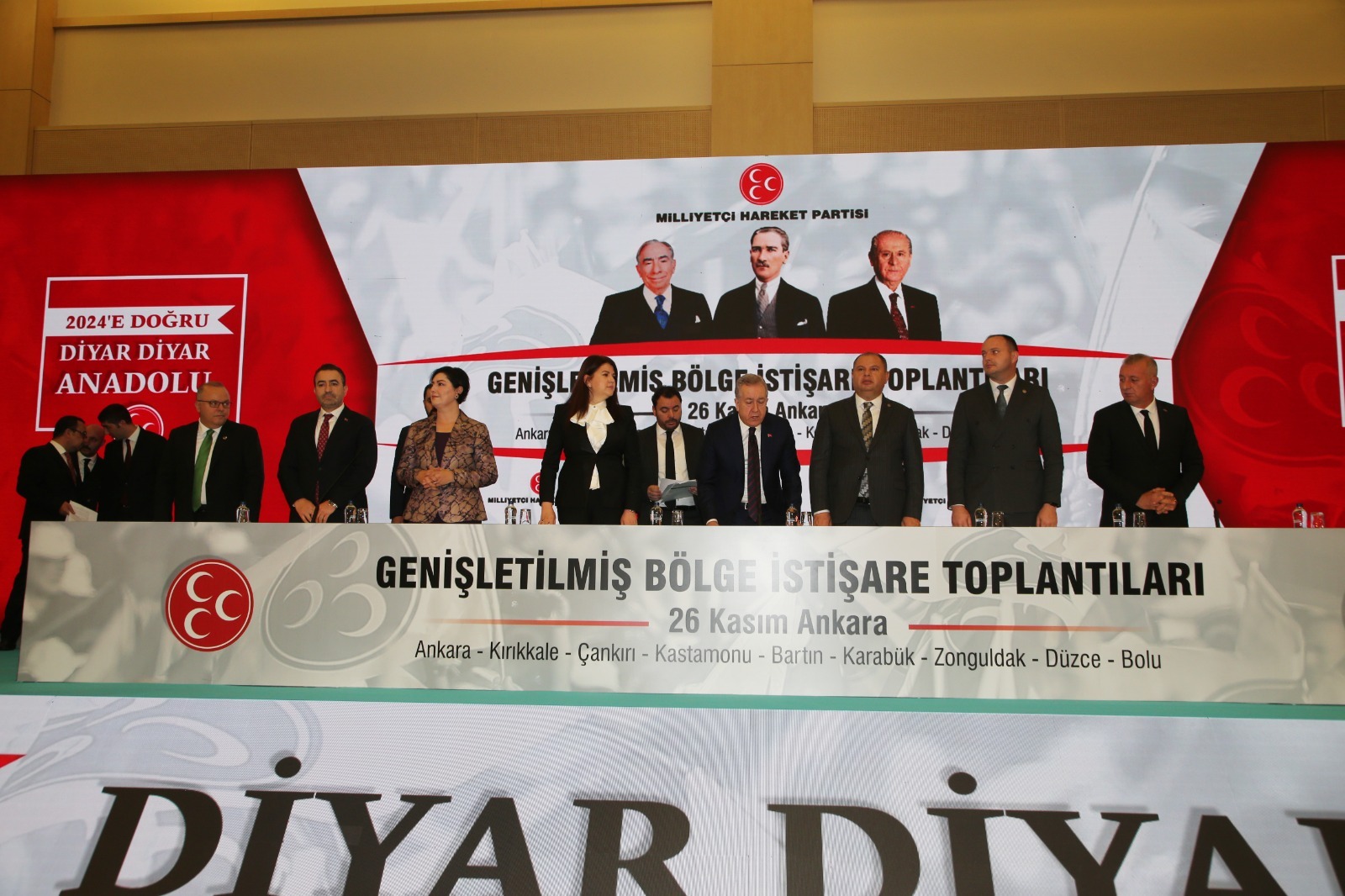 Gölbaşı Belediye Başkanı Ramazan Şimşek, MHP Ankara İl Başkanlığı Genişletilmiş Bölge İstişare Toplantısı’na Katıldı