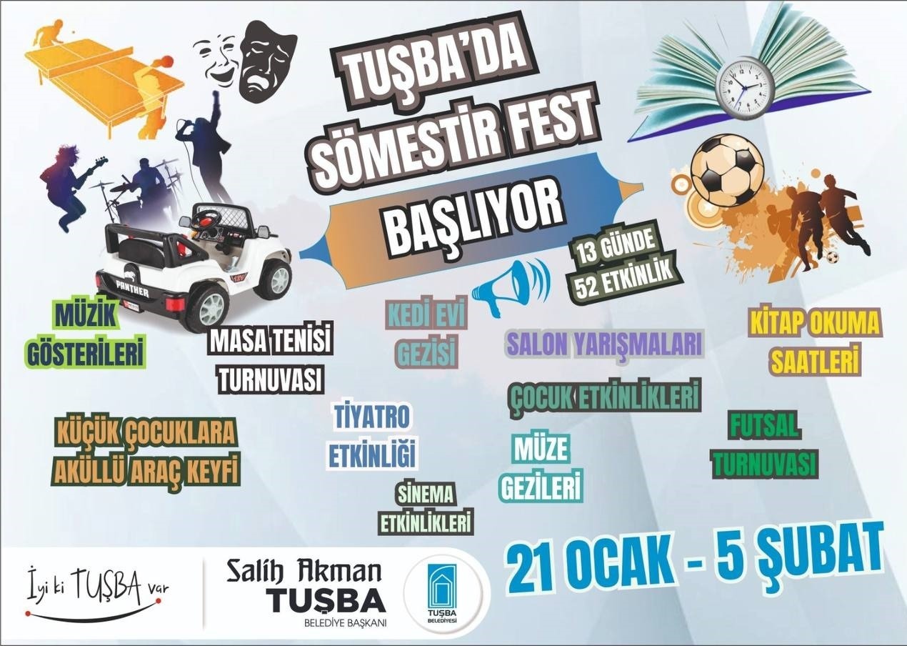 Haydi Çocuklar, ‘Tuşba’da sömestir Fest’ başladı