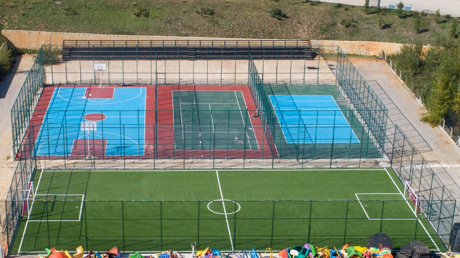 Herkes dilediğince spor yapabilsin diye Kastamonu Belediyesi spor alanlarının sayısını arttırıyor