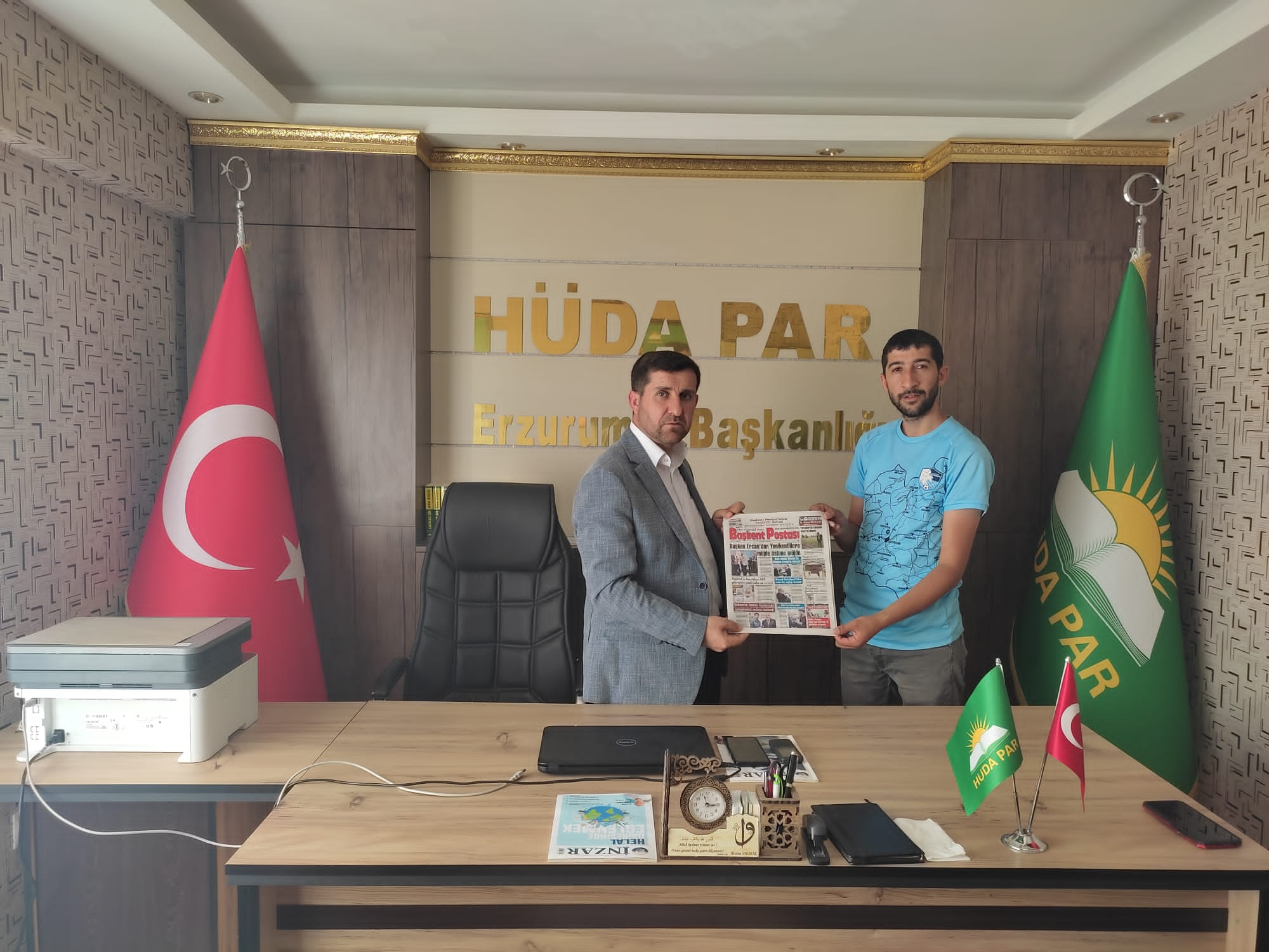 HÜDA-PAR ERZURUM İL BAŞKAN’INDAN BASIN BAYRAMI MESAJI