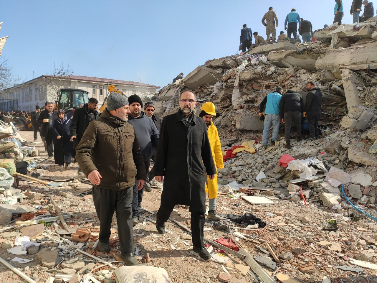 HÜDA PAR Genel Başkan Vekili Sağlam, Kahramanmaraş’ta incelemelerde bulundu