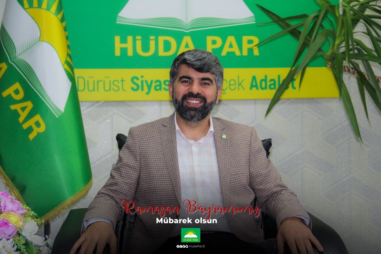 Hüdapar Diyarbakır İl Başkanı Faruk Dinç'ten Bayram Mesajı 