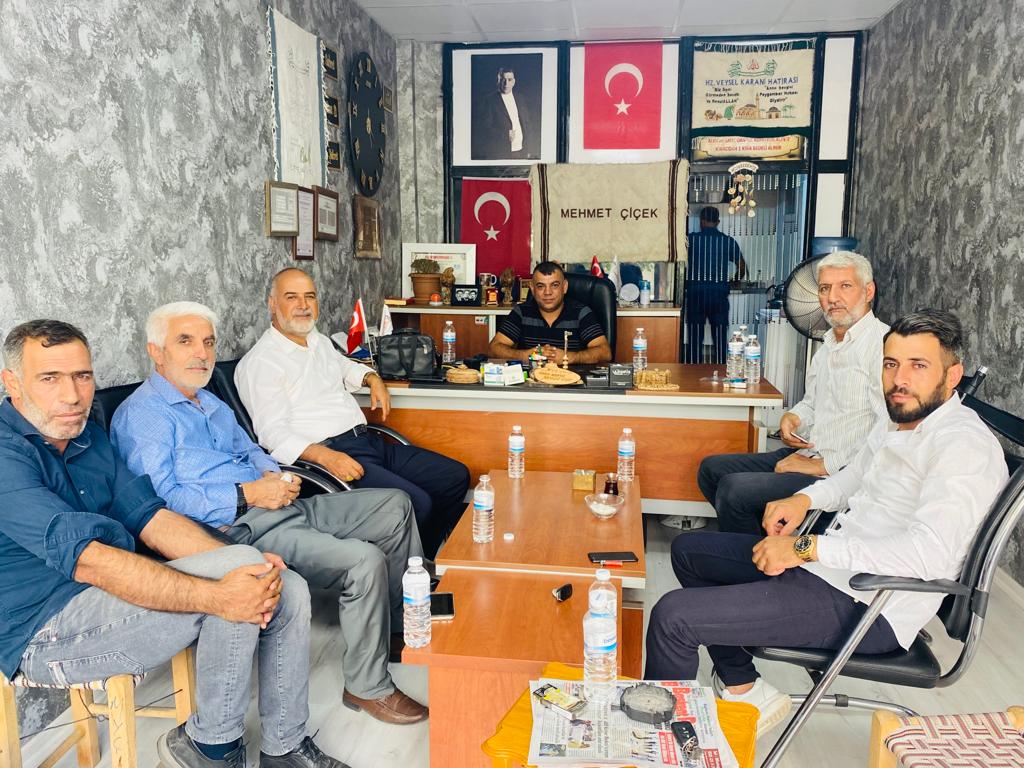 HÜDAPAR Diyarbakır İl Teşkilatı İş Adamı Mehmet Çiçek’e Nezaket Ziyaretinde Bulundu