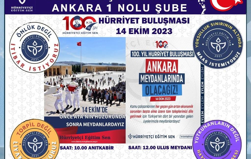 Hürriyetçi Eğitim Sendikası….14 Ekim