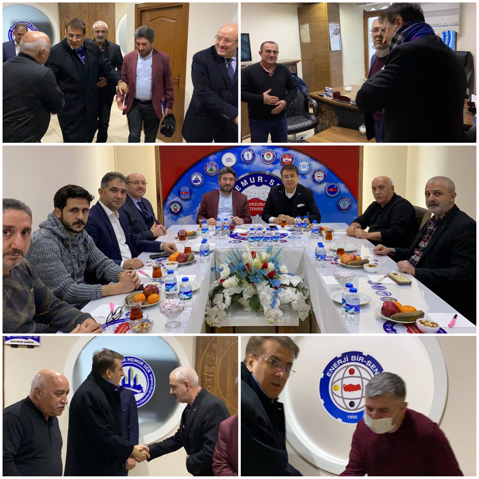 İBRAHİM AYDEMİR ERZURUM'DA ZİYARETLERDE BULUNDU