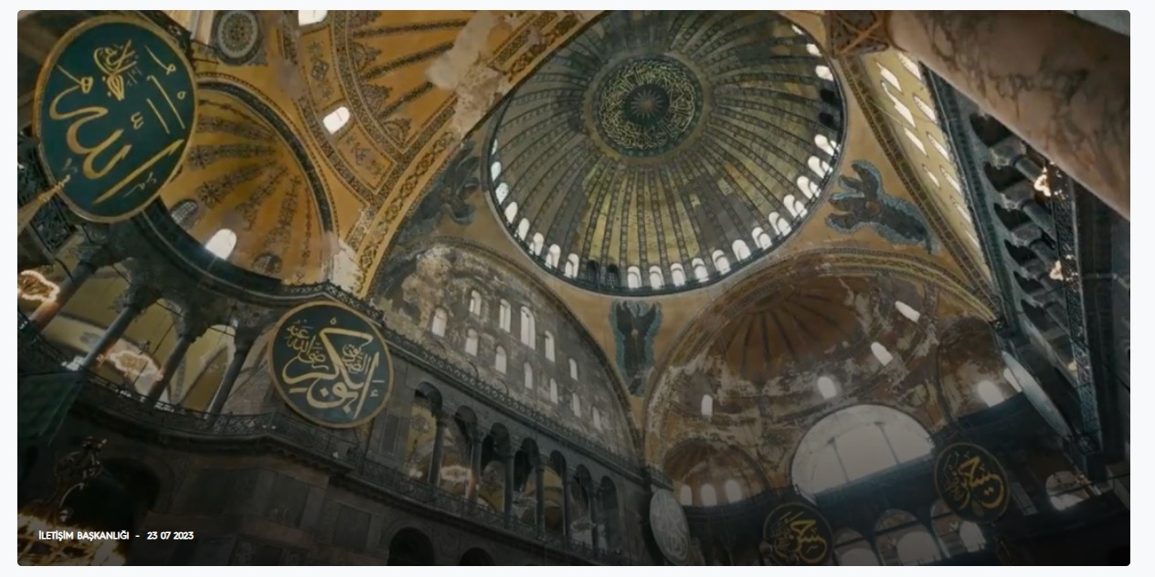 İletişim Başkanı Altun’dan Ayasofya-i Kebir paylaşımı