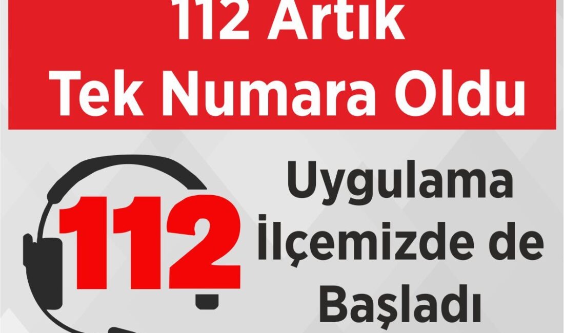 112 Artık Tek Numara