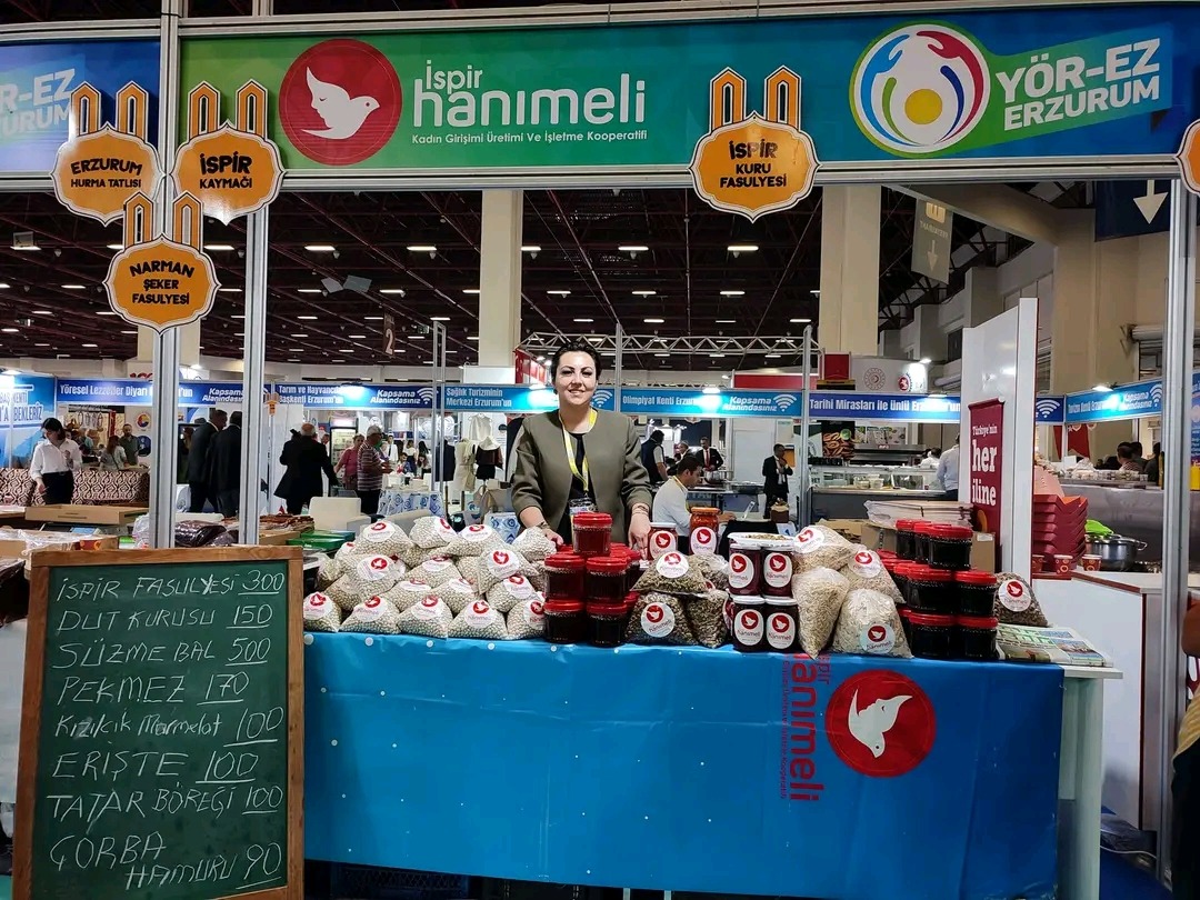 İspir'in Beyaz Altını Antalya Yörex'te Bir Kez Daha Görücüye Çıktı