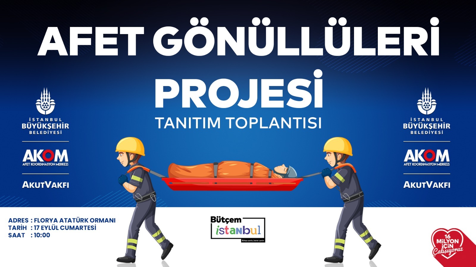 İSTANBUL HALKINI DEPREME HAZIRLIYORUZ!