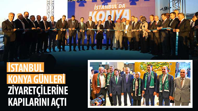 İstanbul “Konya Günleri” Ziyaretçilerine Kapılarını Açtı