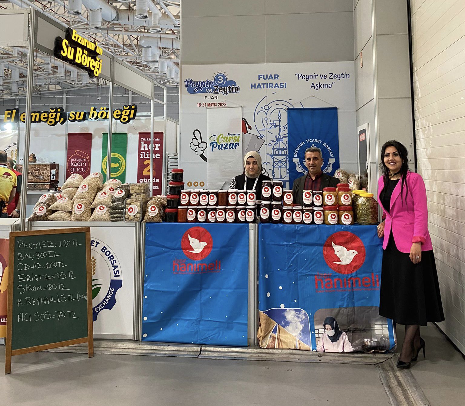 İstanbul Peynir ve Zeytin Fuarı'nda Yerimizi Aldık