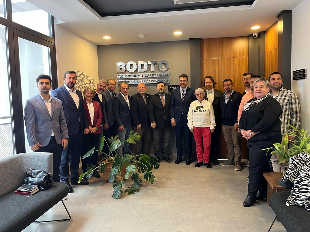 İYİ PARTİ MİLLETVEKİLİ ADAYI MEHMET TOSUN, BODRUM’DA ODA BAŞKANLARINI ZİYARET ETTİ…