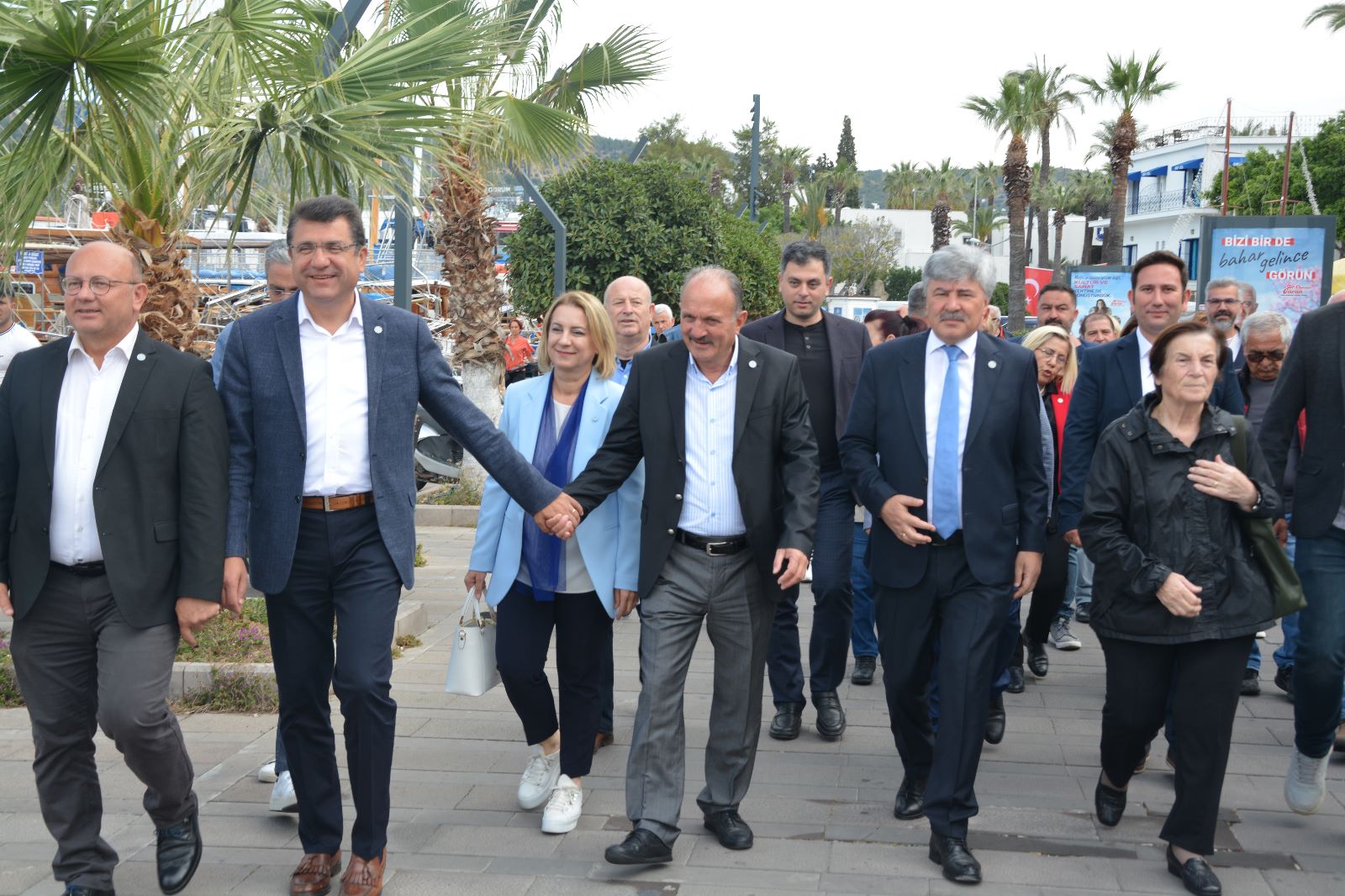 İYİ PARTİ MUĞLA VEKİL ADAYLARINDAN BODRUM ÇIKARMASI