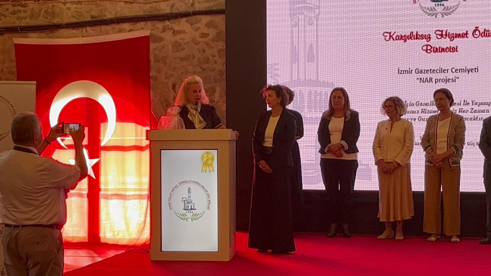 İzmir Gazeteciler Cemiyeti’ne Birincilik Ödülü