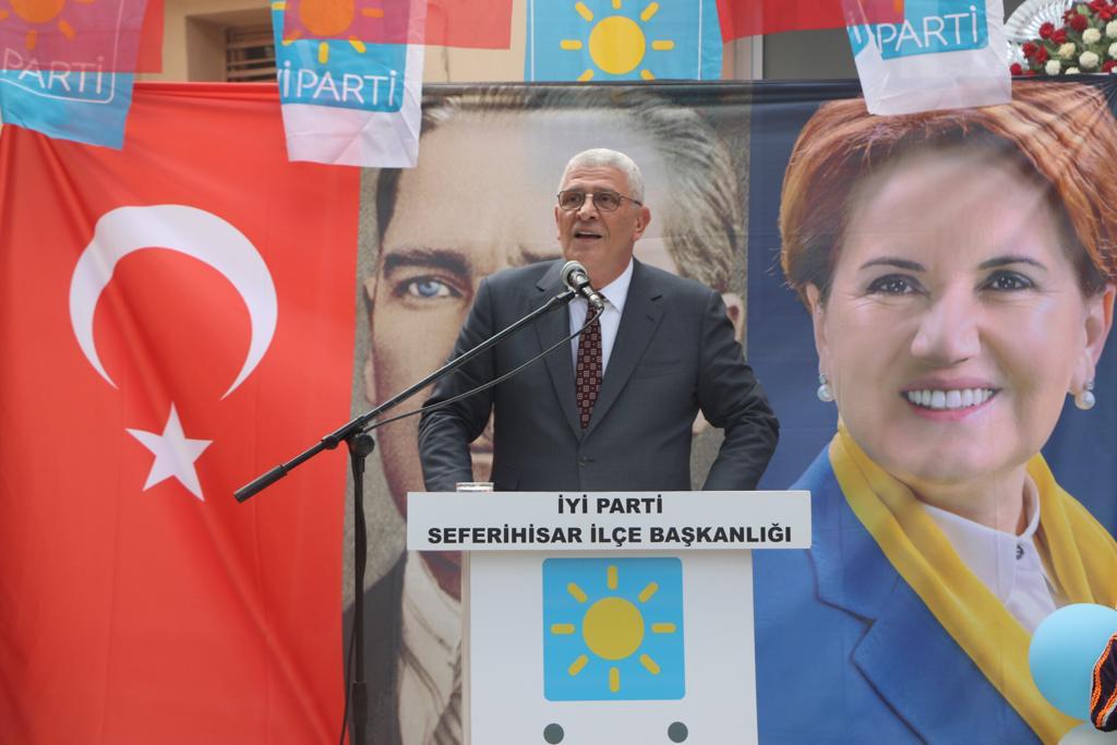 İZMİR-İYİ PARTİ SEFERİHİSAR İLÇE BİNASI AÇILDI