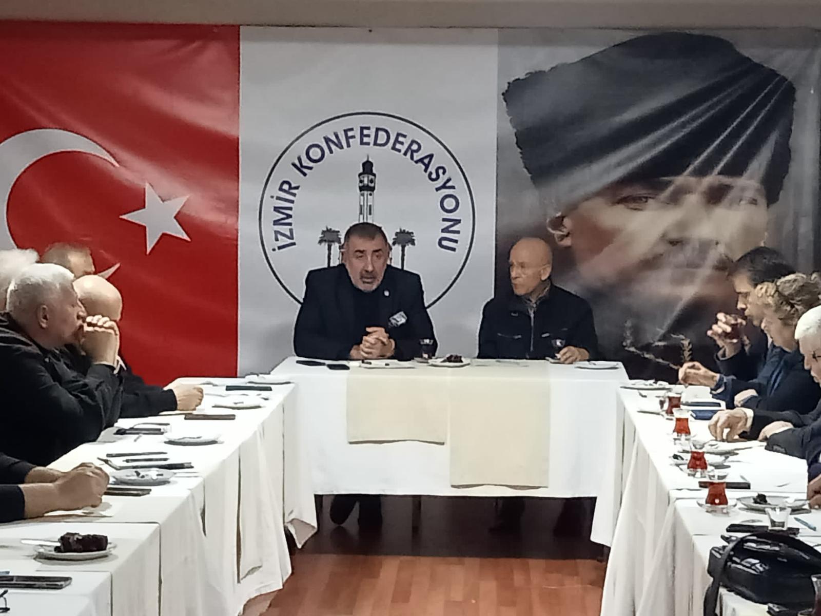 İZMİR KONFEDERASYONU GENEL KURUL SONUÇLARI VEYÖNETİM KURULU ORGANLARI GÖREV DAĞILIM