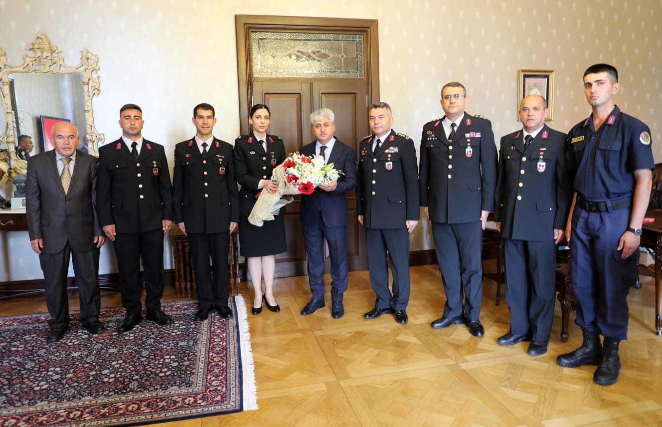 JANDARMA TEŞKİLATI, 183. YILDÖNÜMÜ MÜNASEBETİYLE VALİ DOĞAN’I ZİYARET ETTİ