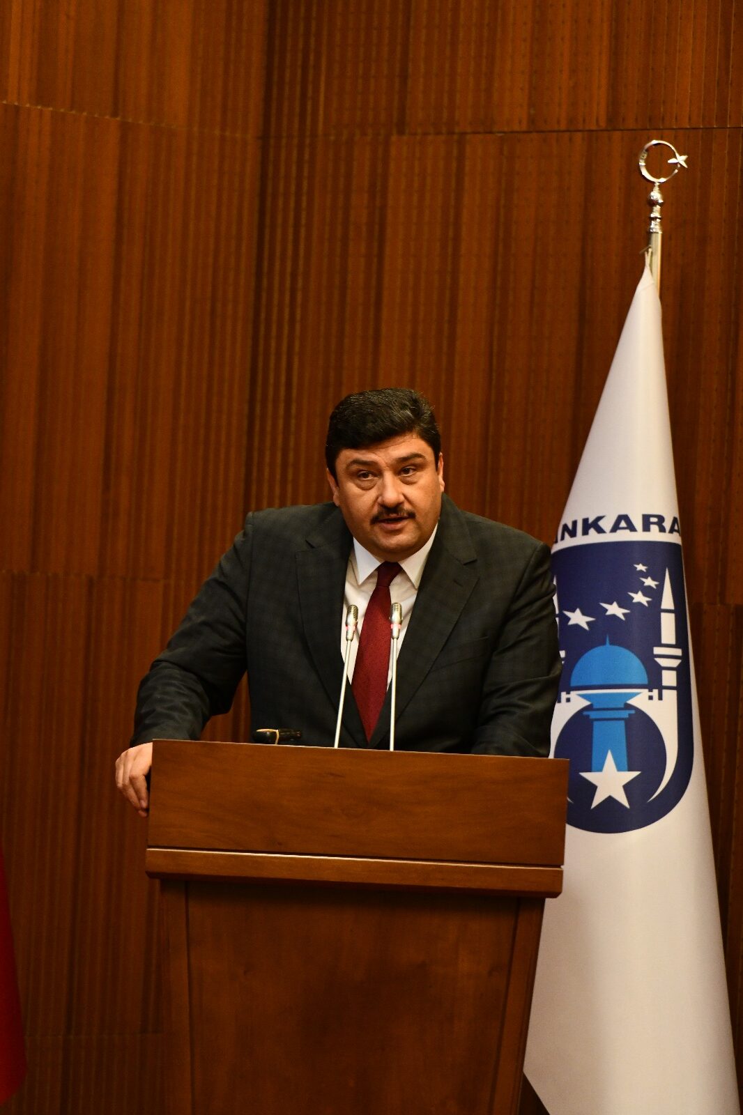 Kahramankazan Belediye Başkanı Serhat Oğuz ABB Meclisi’nde konuştu