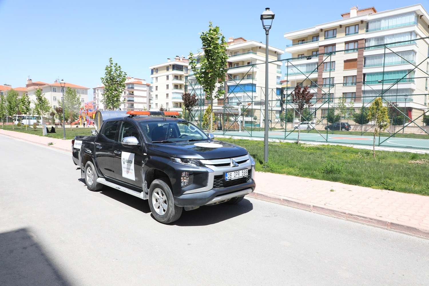 KARATAY BELEDİYESİ İLAÇLAMA ÇALIŞMALARINA BAŞLADI