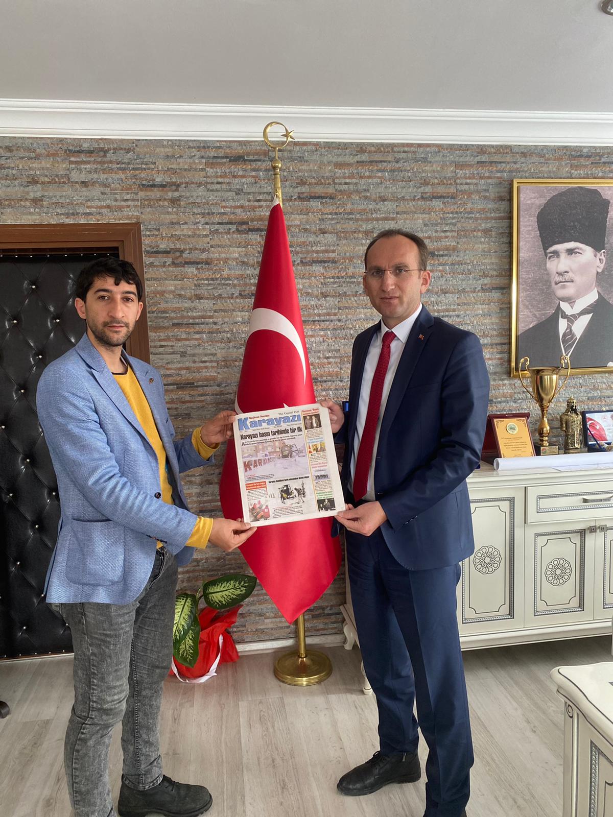 Karayazı Gazetesi’ne Tebrikler Yağdı