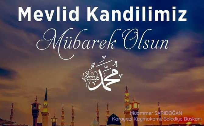 Karayazı Kaymakam Muammer Sarıdoğan Kandil Mesajı Paylaştı 