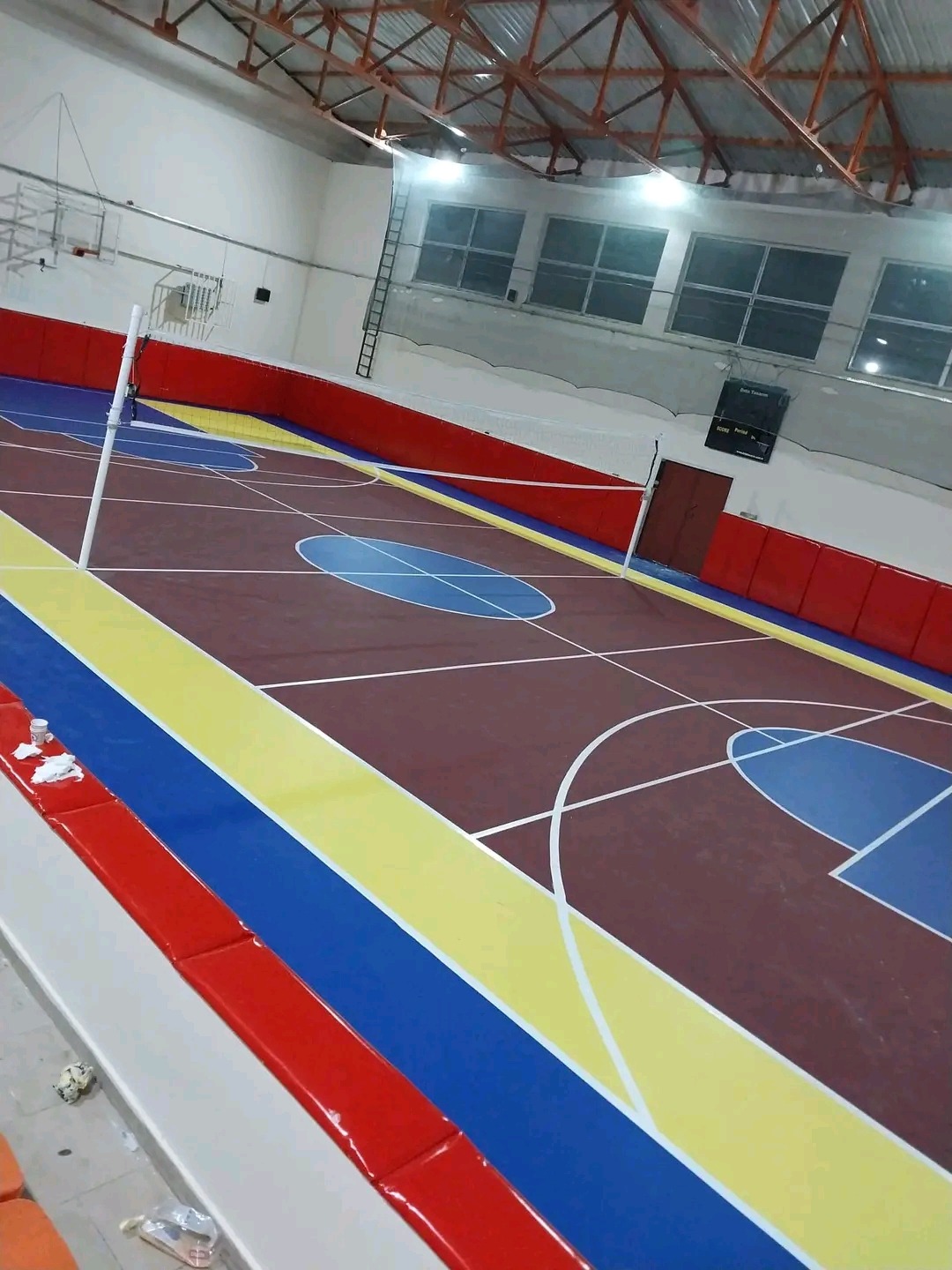 Karayazı Spor Kompleksi Yenilenen Yüzü İle Hizmete Hazır