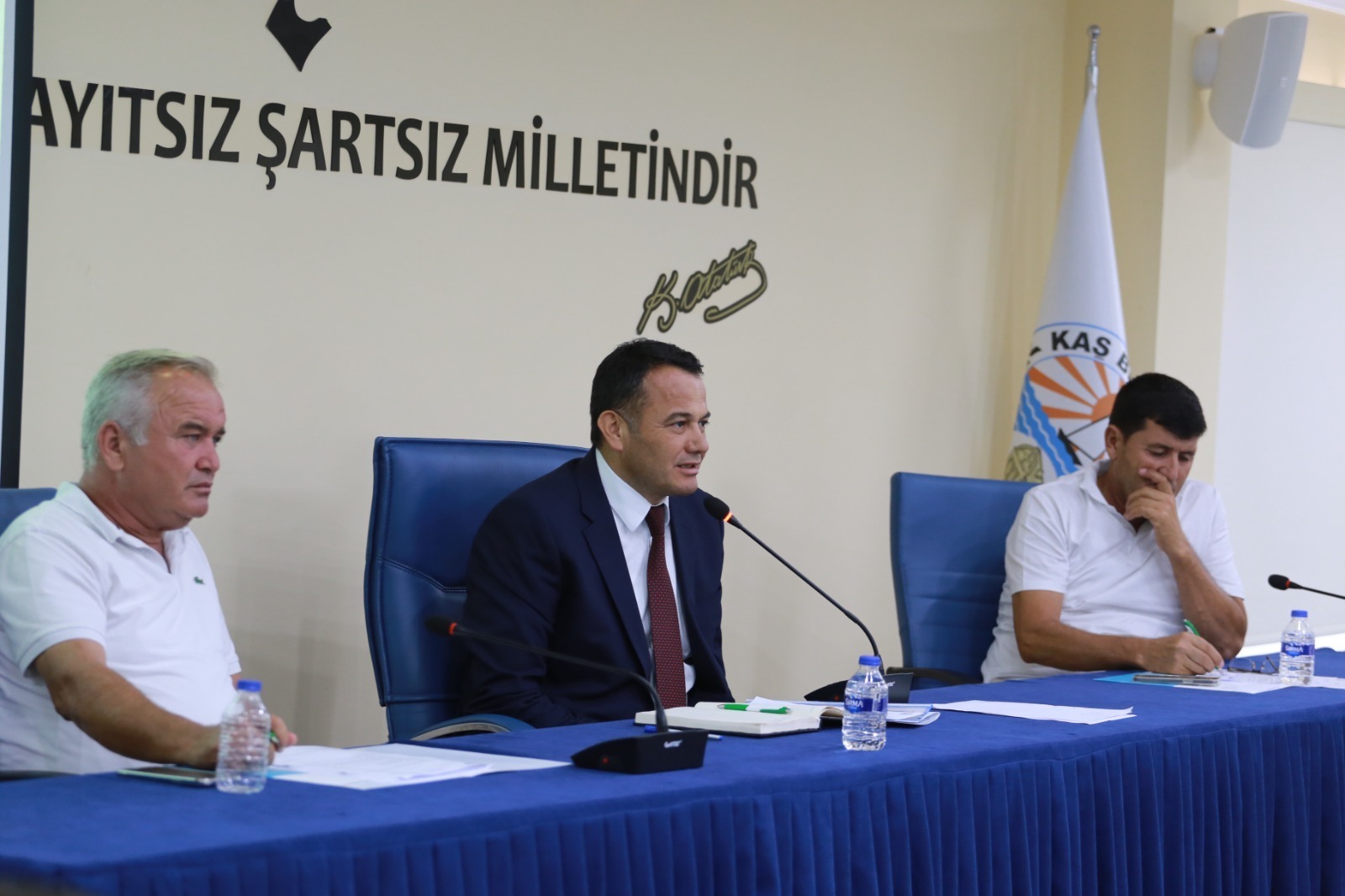 Kaş Belediyesi ekim ayı meclis toplantısı yapıldı