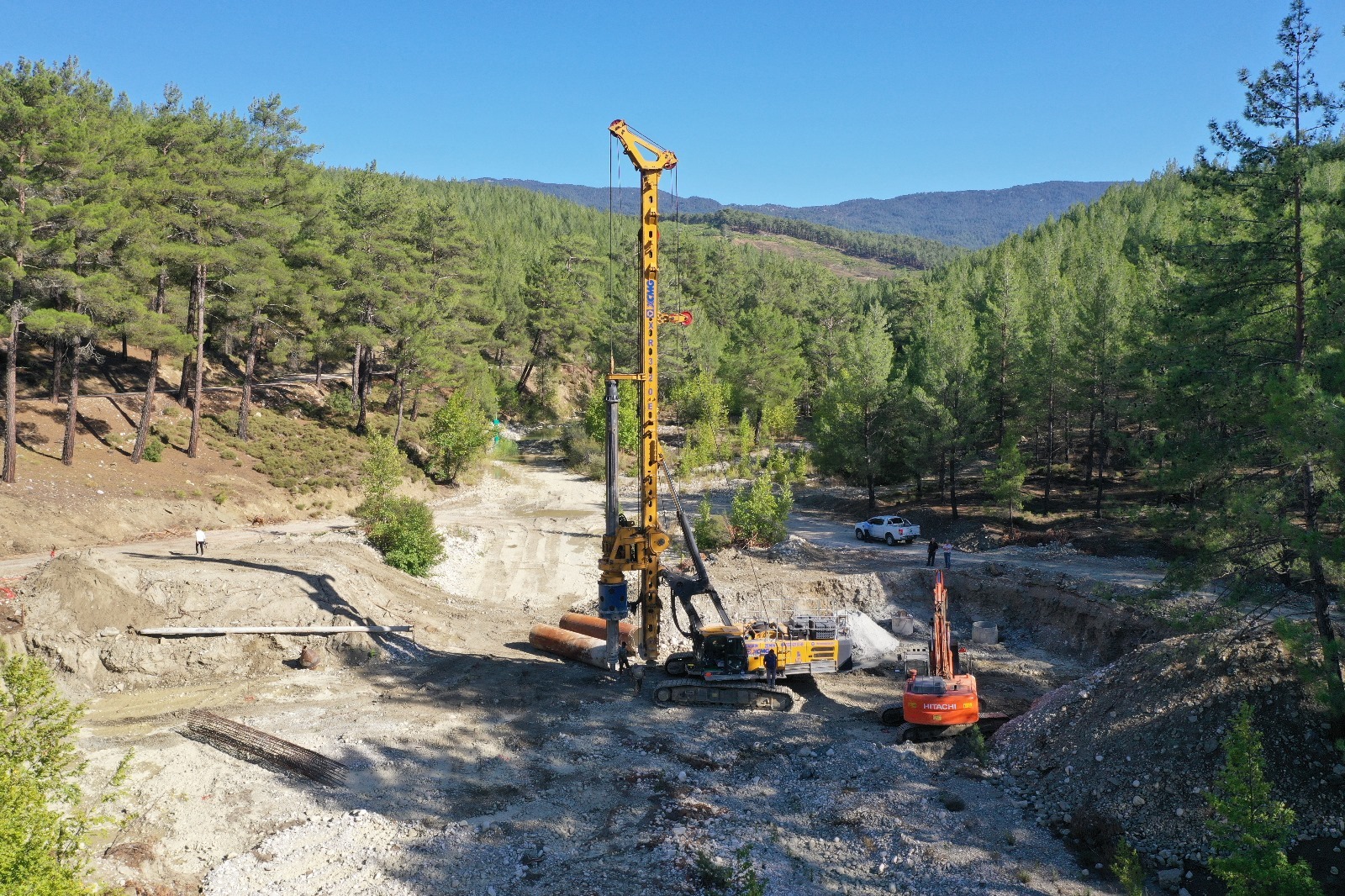 Kaş’ta Lengüme Köprüsü’nün temeli atıldı