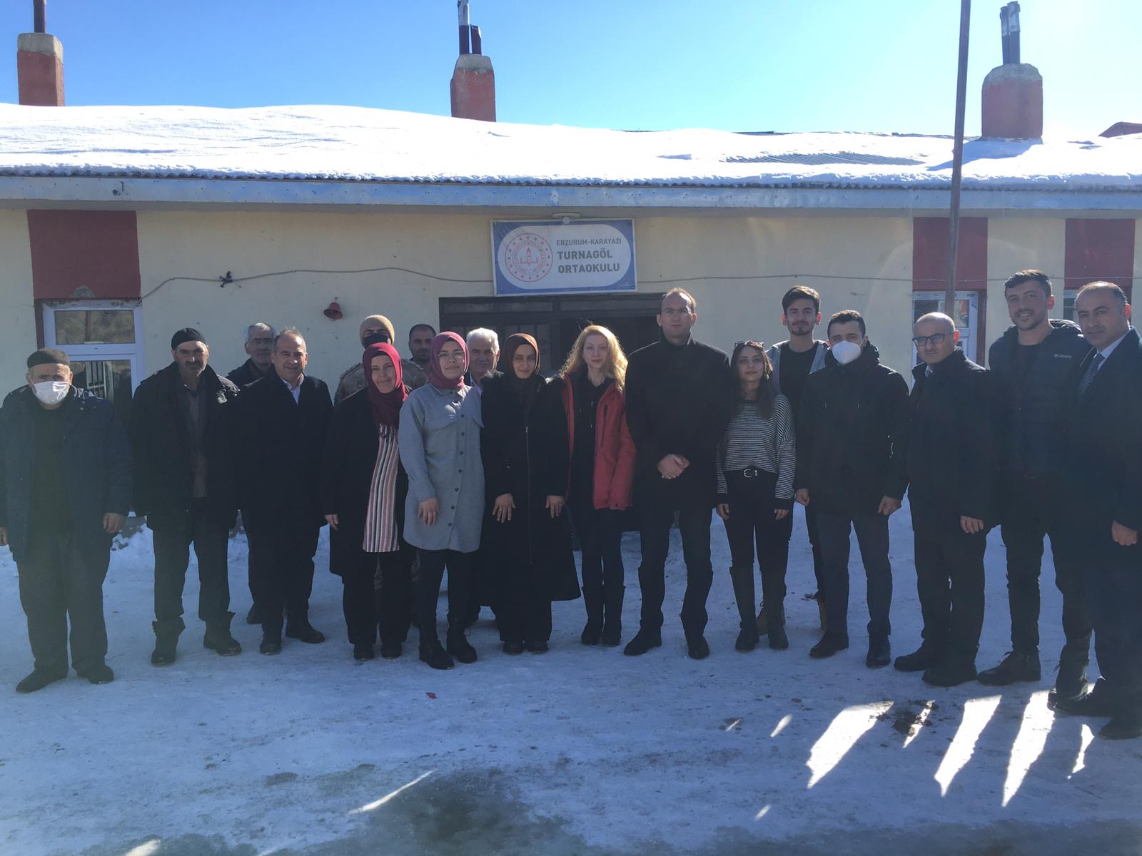 Kaymakam /Belediye Başkanı Muammer SARIDOĞAN Turnagöl Mahallesini Ziyaret Etti