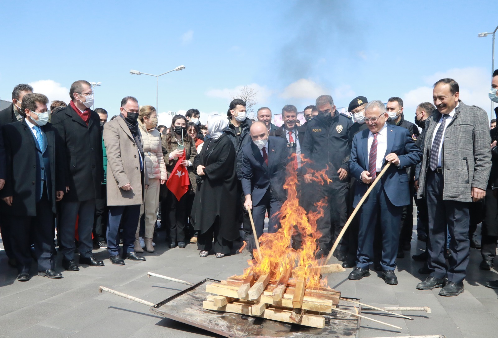 Kayseri’de Nevruz Bayramı büyük bir coşguyla kutlandı