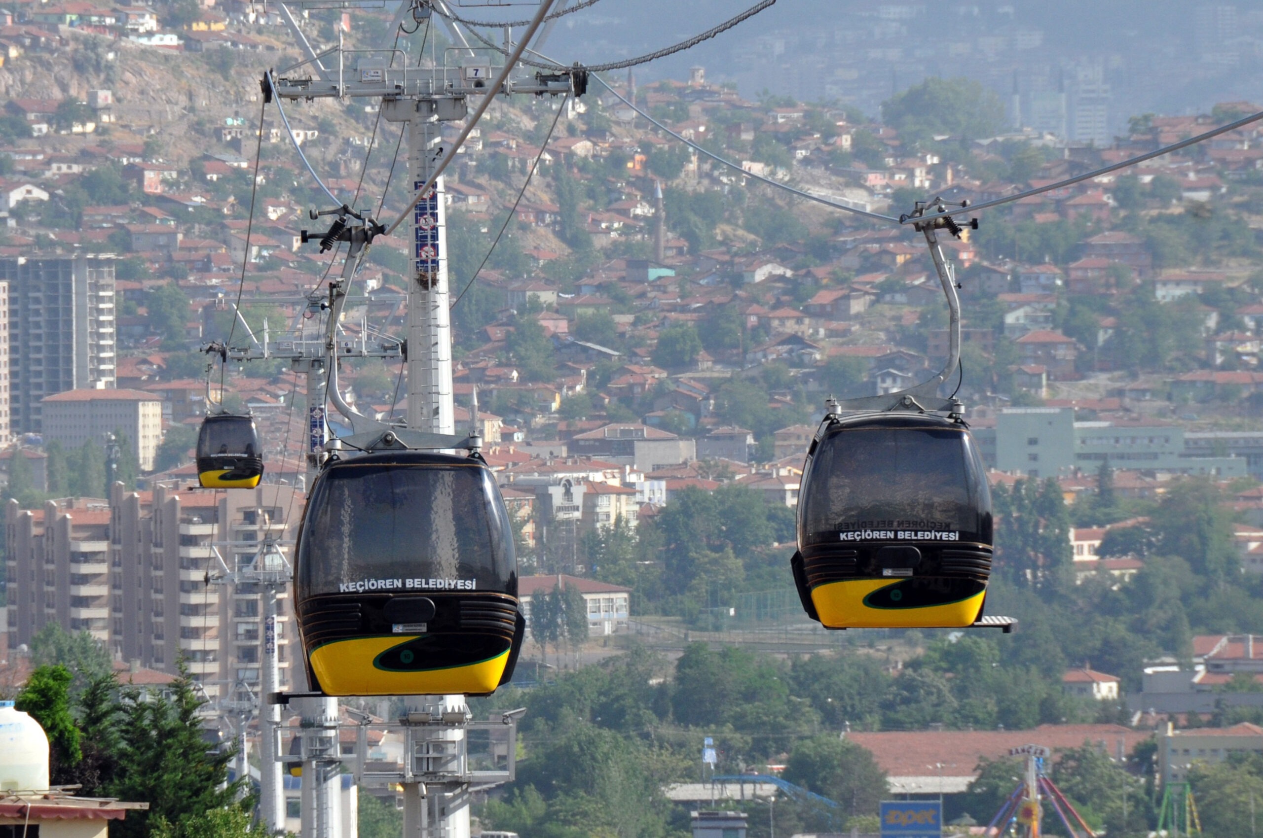 KEÇİÖREN’DEKİ TELEFERİK GÜVENLİ ULAŞIM İÇİN BAKIMDA