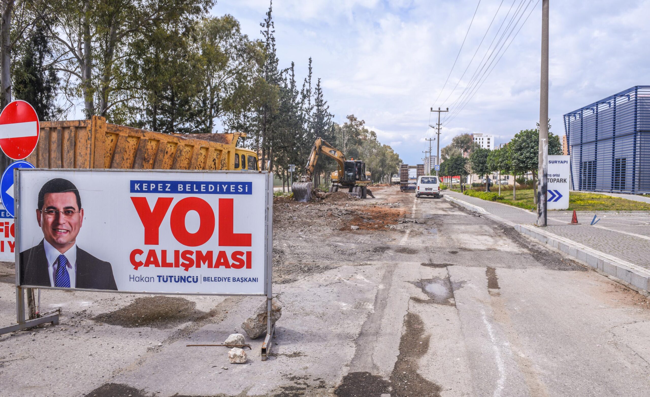 Kepez’den dönüşen mahallelere 4 şeritli yol