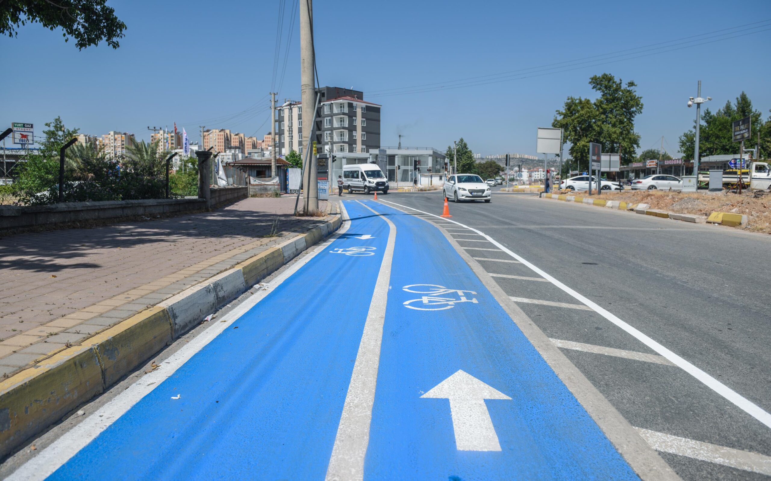 Kepez’e 10 km bisiklet yolu