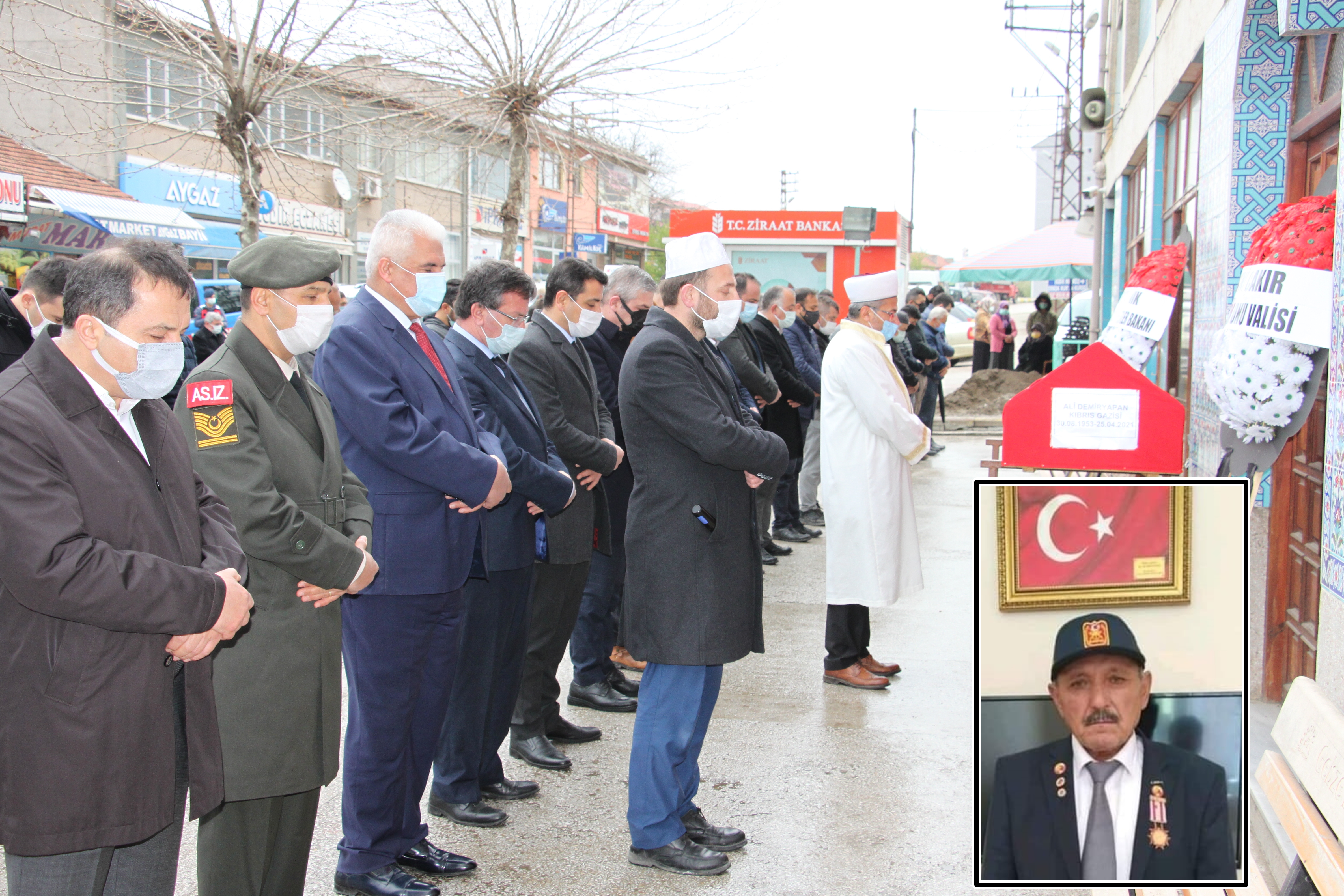 KIBRIS GAZİSİ SON YOLCULUĞUNA UĞURLANDI