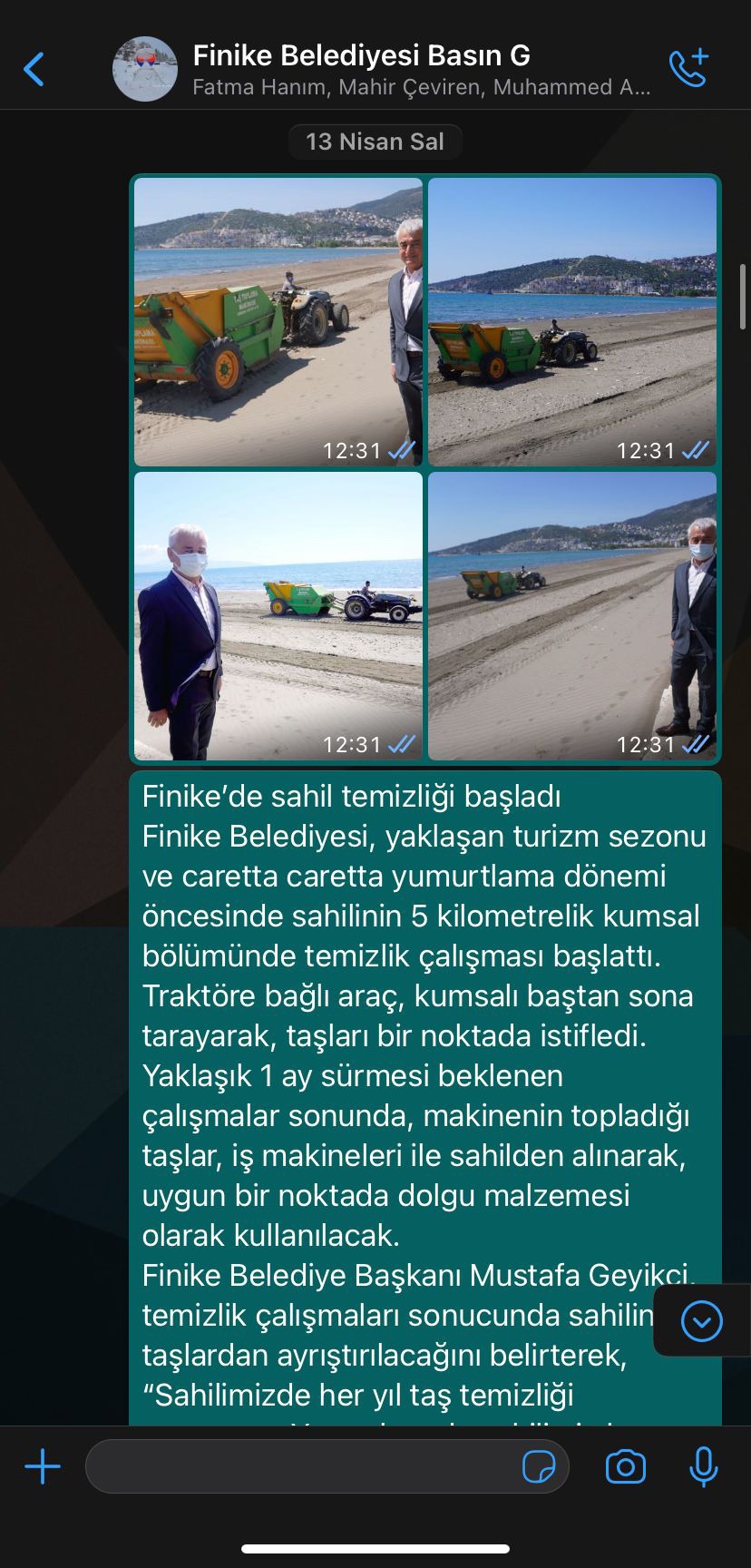 Kıymetli hemşehrilerim;