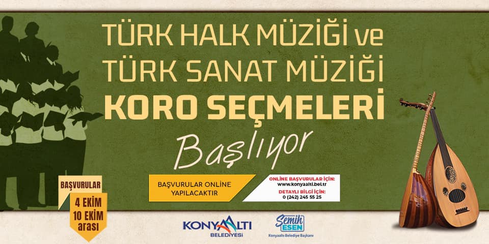 Konyaaltı, yeni koristler yetiştirecek