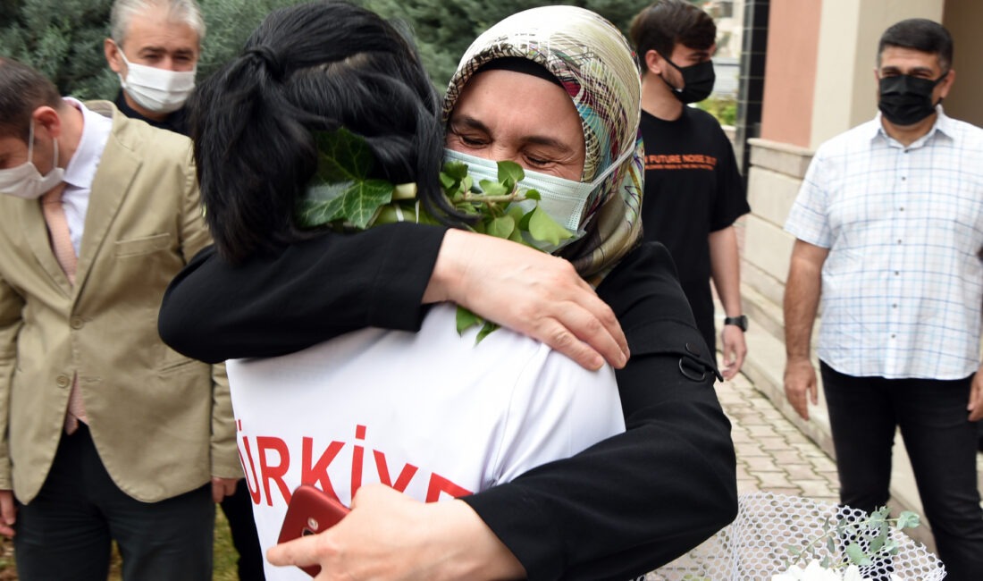 Rusya’da düzenlenen Trampolin Cimnastik