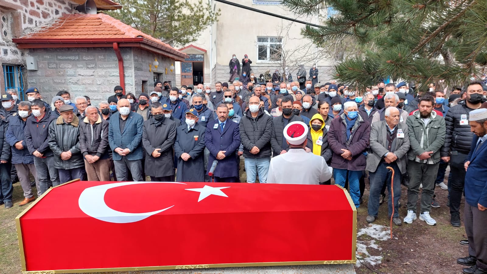 Kore Gazisi Kızılcahamam’da son yolculuğuna uğurlandı