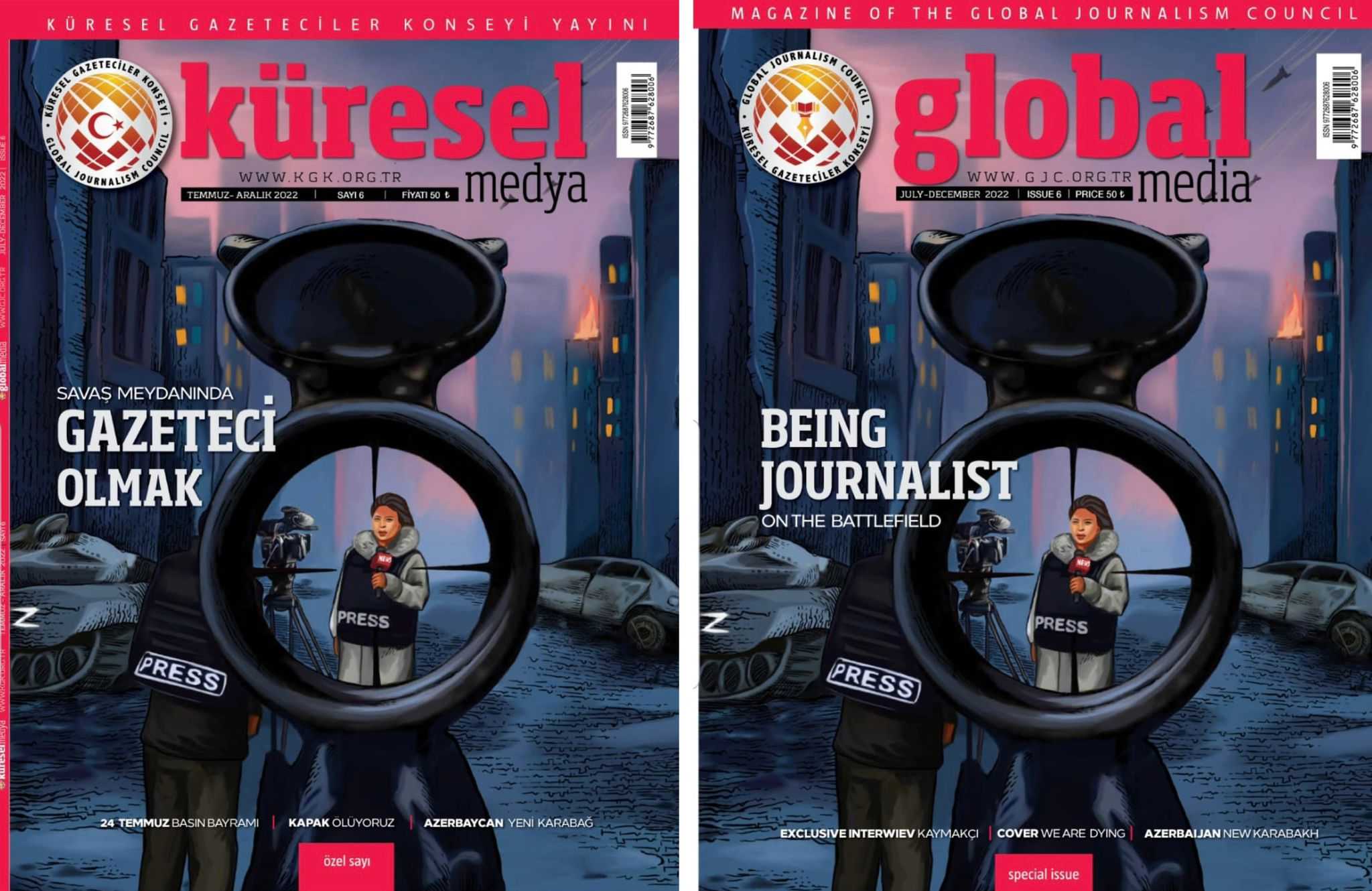 Küresel Medya dergisi yayınlandı