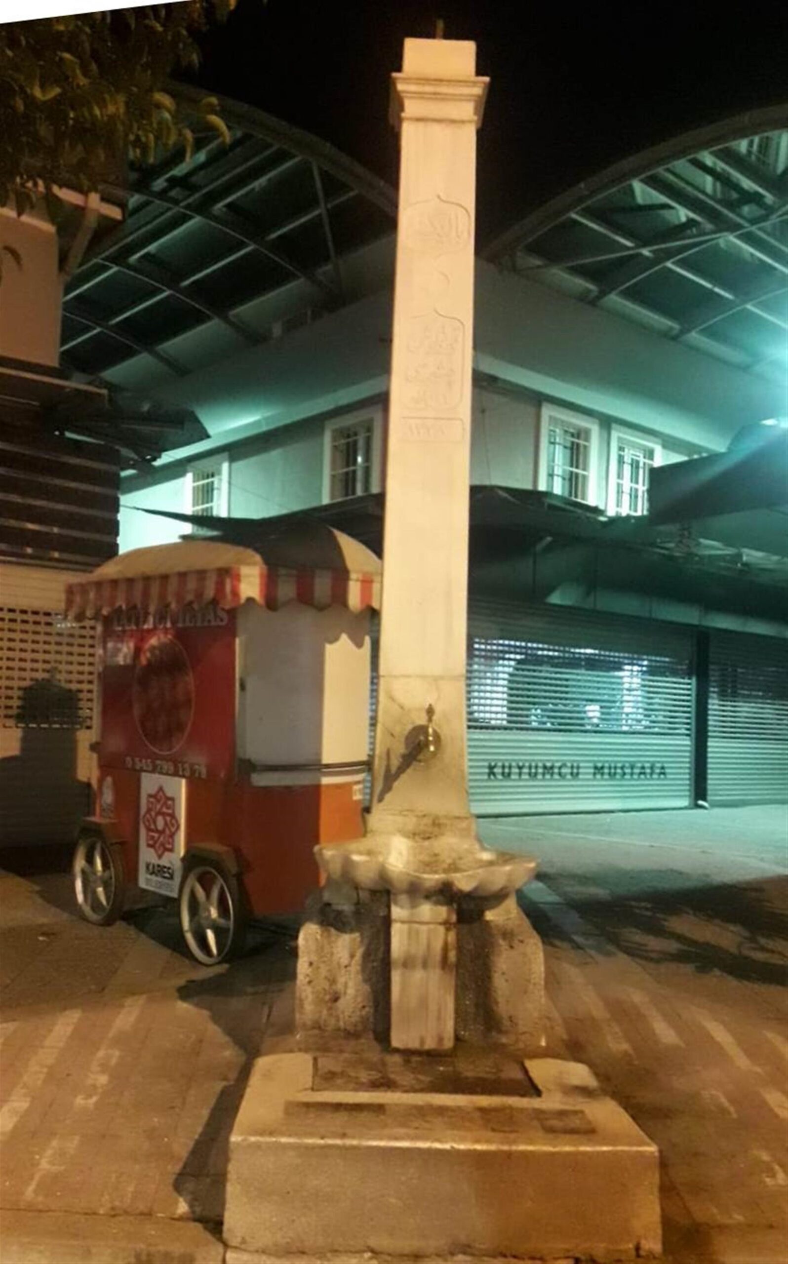 Kurtuluş’un çeşmesi görkemli günlerine döndü
