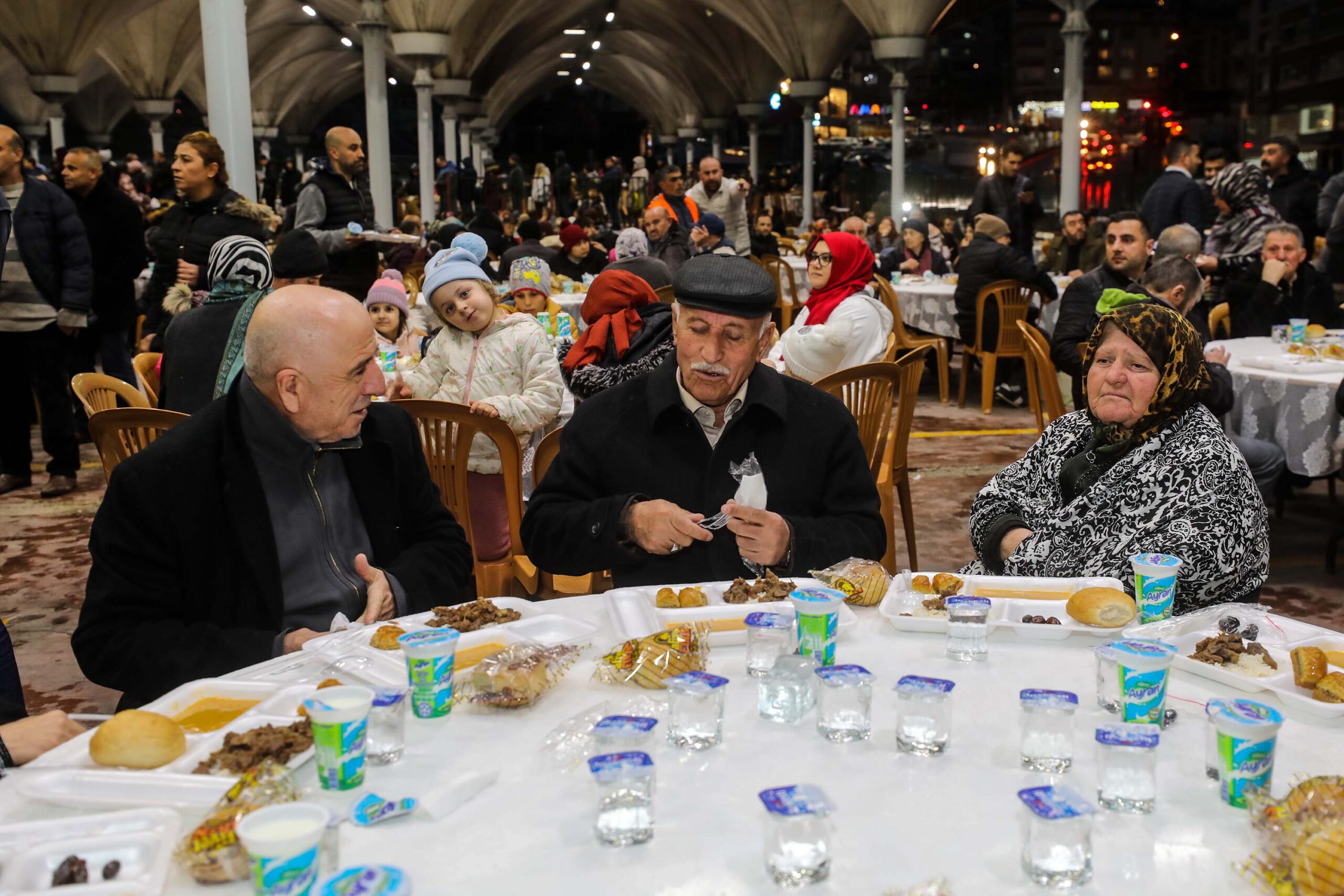 Mahalle iftarlarının ilki Şentepe’de yapıldı